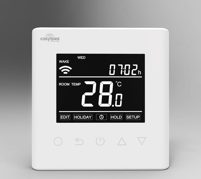 Cosytoes Curve WiFi Thermostat (3 Colours) - Brand New Bathrooms