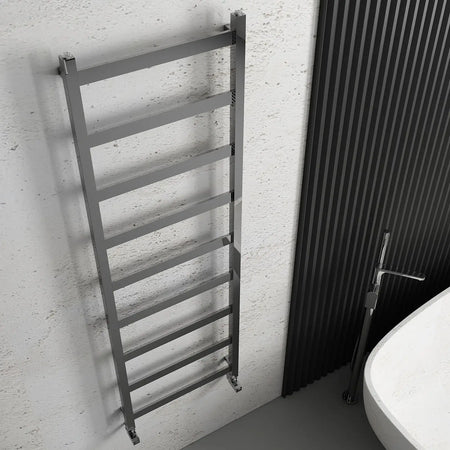 Carisa Quadrata Stainless Steel Towel Radiator (3 Sizes) - Brand New Bathrooms