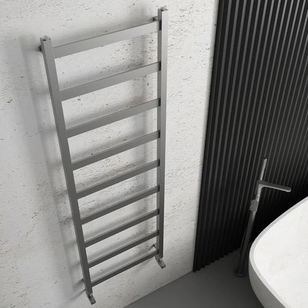 Carisa Quadrata Stainless Steel Towel Radiator (3 Sizes) - Brand New Bathrooms