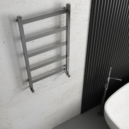Carisa Quadrata Stainless Steel Towel Radiator (3 Sizes) - Brand New Bathrooms