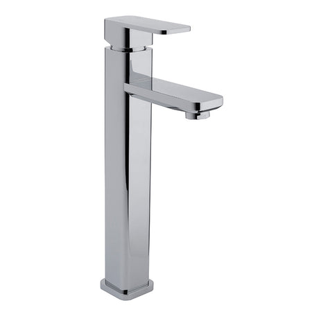 RAK Ceramics Resort Tall Mono Basin Mixer Tap (No Waste) (1 size, Chrome) - Brand New Bathrooms