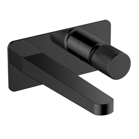 RAK Ceramics Amalfi Wall Mounted Basin Mixer with Back Plate (1 size, 4 colours) - Brand New Bathrooms