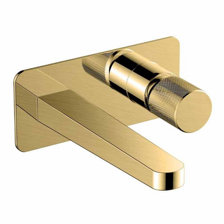 RAK Ceramics Amalfi Wall Mounted Basin Mixer with Back Plate (1 size, 4 colours) - Brand New Bathrooms