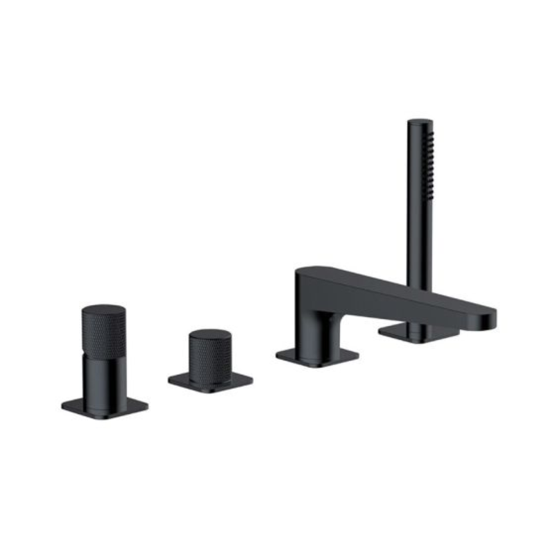RAK Ceramics Amalfi 4 Hole Deck Mounted Bath Shower Mixer (1 size, 4 colours) - Brand New Bathrooms
