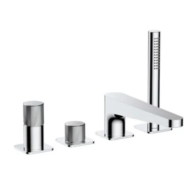 RAK Ceramics Amalfi 4 Hole Deck Mounted Bath Shower Mixer (1 size, 4 colours) - Brand New Bathrooms