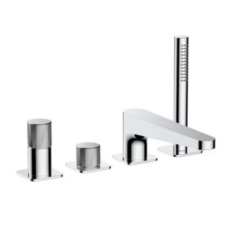RAK Ceramics Amalfi 4 Hole Deck Mounted Bath Shower Mixer (1 size, 4 colours) - Brand New Bathrooms