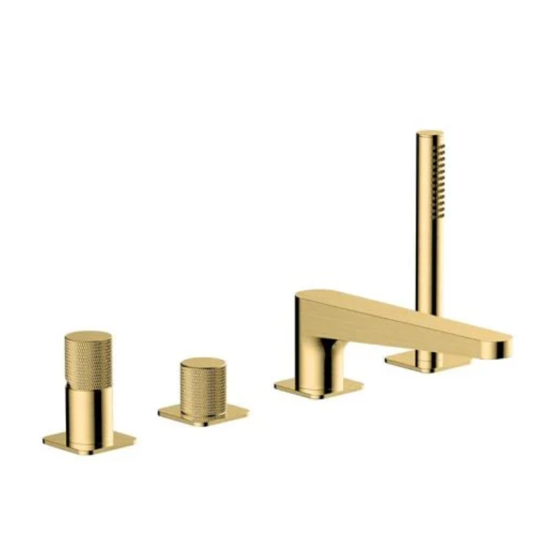 RAK Ceramics Amalfi 4 Hole Deck Mounted Bath Shower Mixer (1 size, 4 colours) - Brand New Bathrooms
