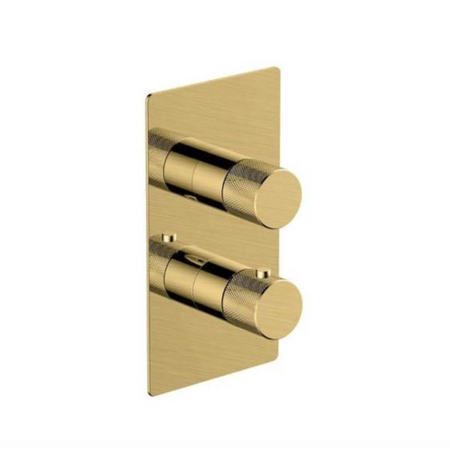 RAK Ceramics Amalfi Outlet 2 Handle Thermostatic Concealed Shower Valve (1 size, 2 styles, 4 colours) - Brand New Bathrooms