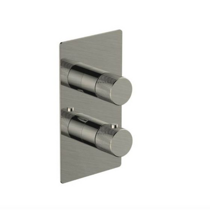 RAK Ceramics Amalfi Outlet 2 Handle Thermostatic Concealed Shower Valve (1 size, 2 styles, 4 colours) - Brand New Bathrooms