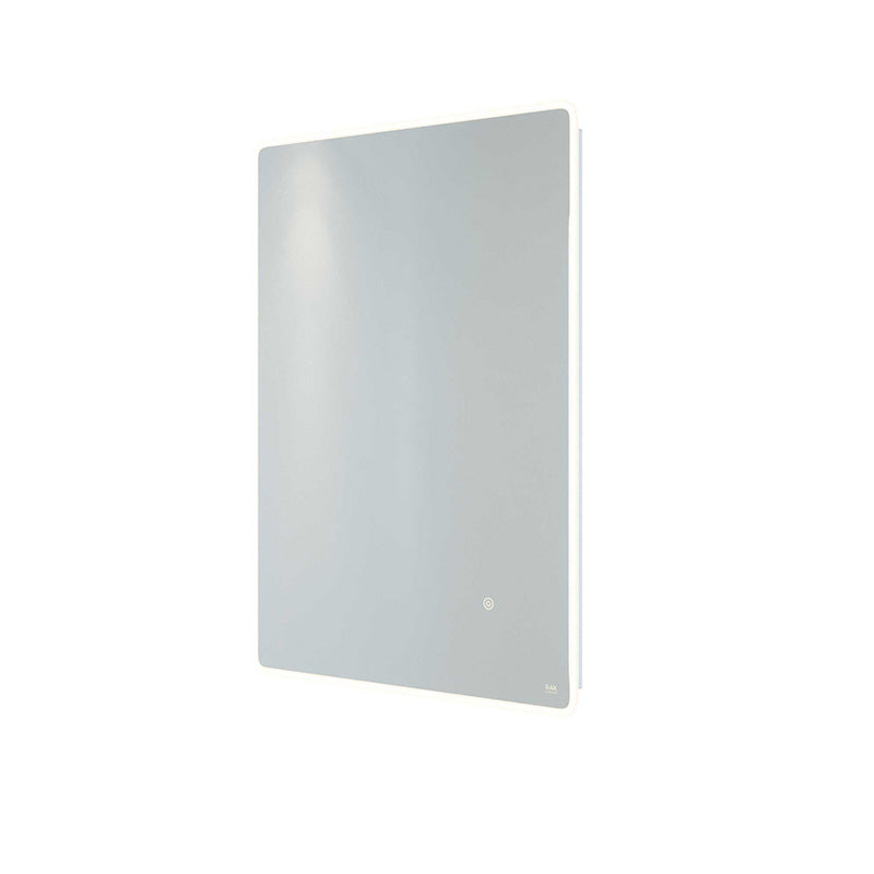 RAK Ceramics Amethyst LED Illuminated Portrait Mirror w/demister Shavers Socket and Touch Sensor Switch (2 sizes, Mirror) - Brand New Bathrooms