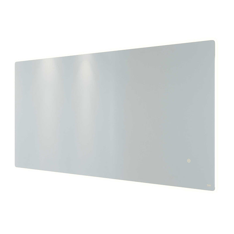 RAK Ceramics Amethyst LED Illuminated Landscape Mirror w/demister Shavers Socket and Touch Sensor Switch (2 sizes, Mirror) - Brand New Bathrooms