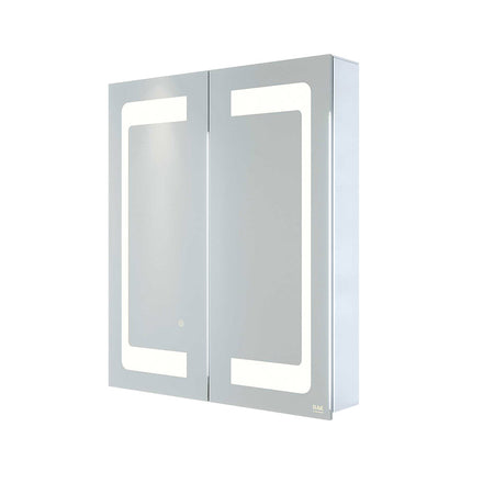 RAK Ceramics Aphrodite LED Illuminated Mirrored Recessable Cabinet w/demister Shavers Socket and Infra Red Switch (3 sizes, Mirror) - Brand New Bathrooms