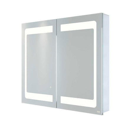 RAK Ceramics Aphrodite LED Illuminated Mirrored Recessable Cabinet w/demister Shavers Socket and Infra Red Switch (3 sizes, Mirror) - Brand New Bathrooms