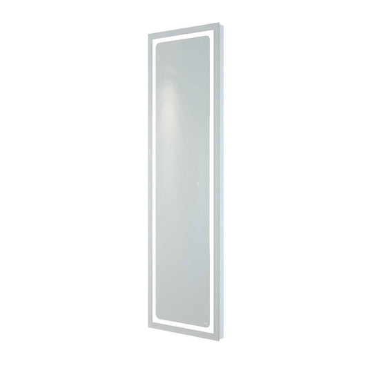 RAK Ceramics Aquarius LED Illuminated Tall Dress Mirror w/demister and Touch Sensor Switch (1 size, Mirror) - Brand New Bathrooms