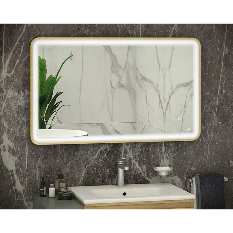 RAK Ceramics Art Soft LED Illuminated Mirror (4 sizes, 4 colours) - Brand New Bathrooms