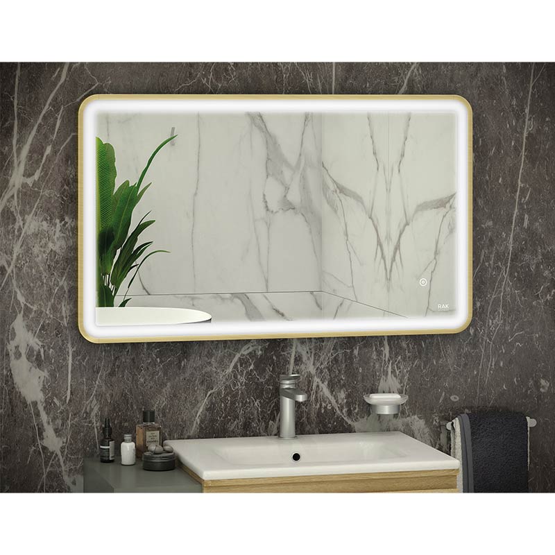 RAK Ceramics Art Soft LED Illuminated Mirror (4 sizes, 4 colours) - Brand New Bathrooms