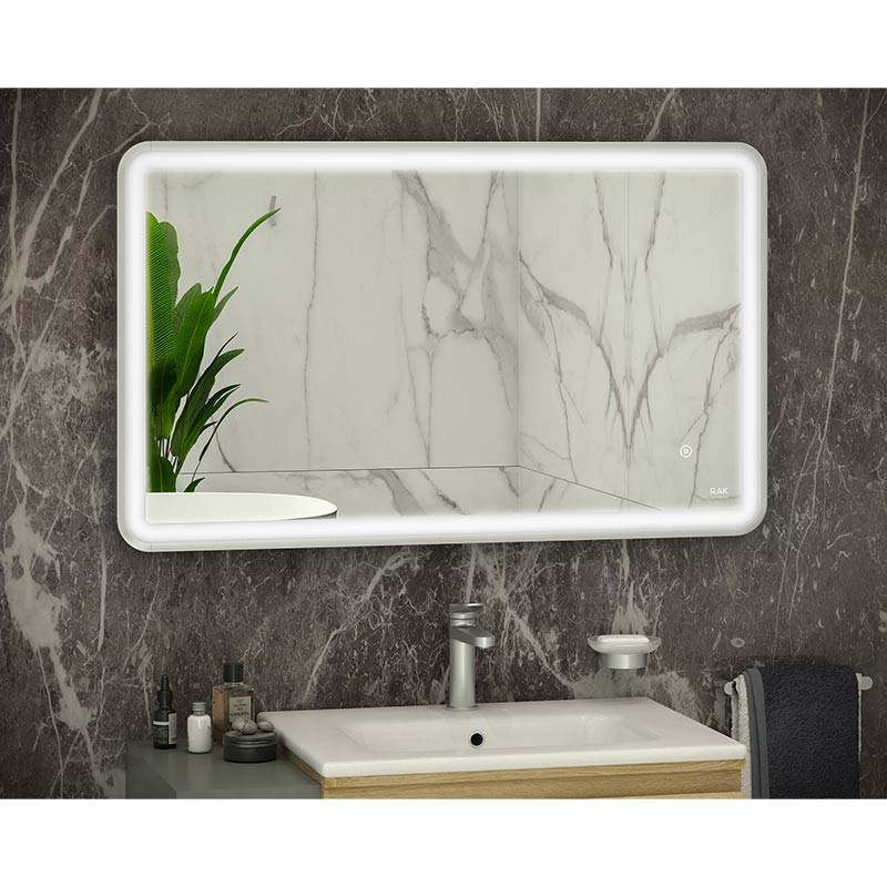 RAK Ceramics Art Soft LED Illuminated Mirror (4 sizes, 4 colours) - Brand New Bathrooms