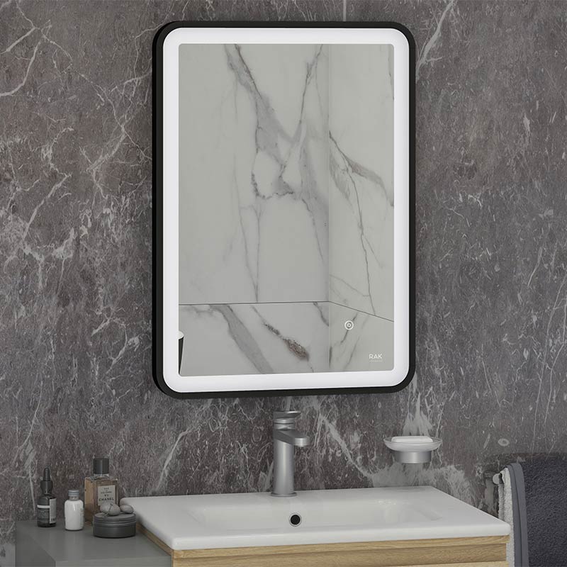 RAK Ceramics Art Soft LED Illuminated Mirror (4 sizes, 4 colours) - Brand New Bathrooms
