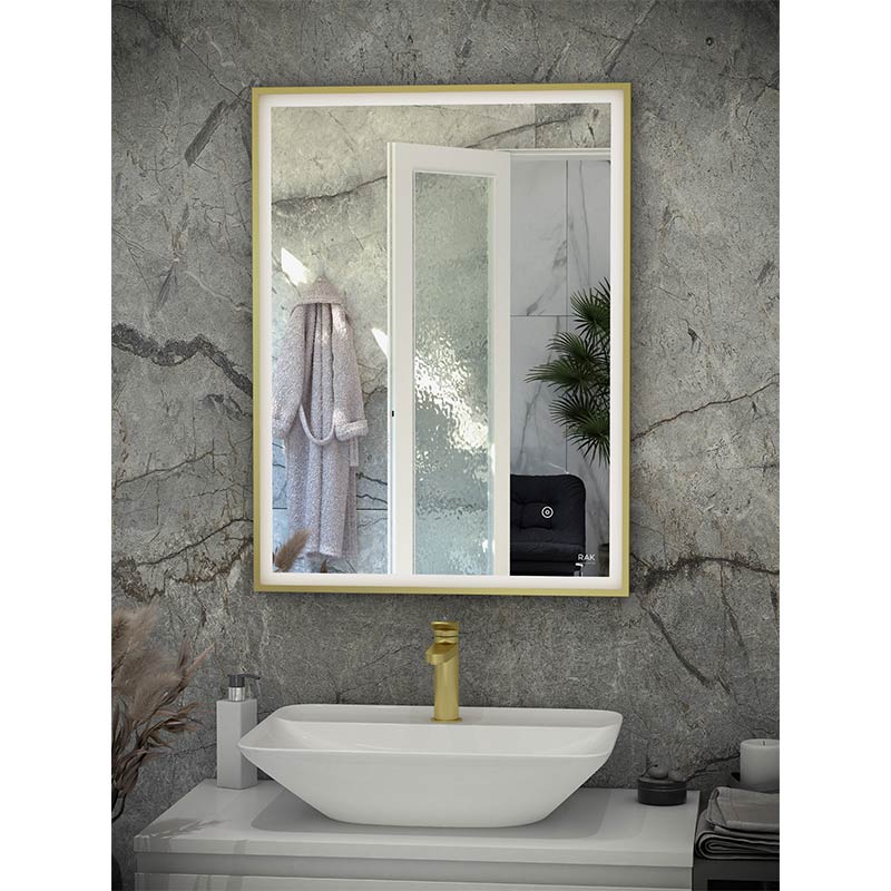 RAK Ceramics Art Sqaure LED Mirror (4 sizes, 4 colours) - Brand New Bathrooms