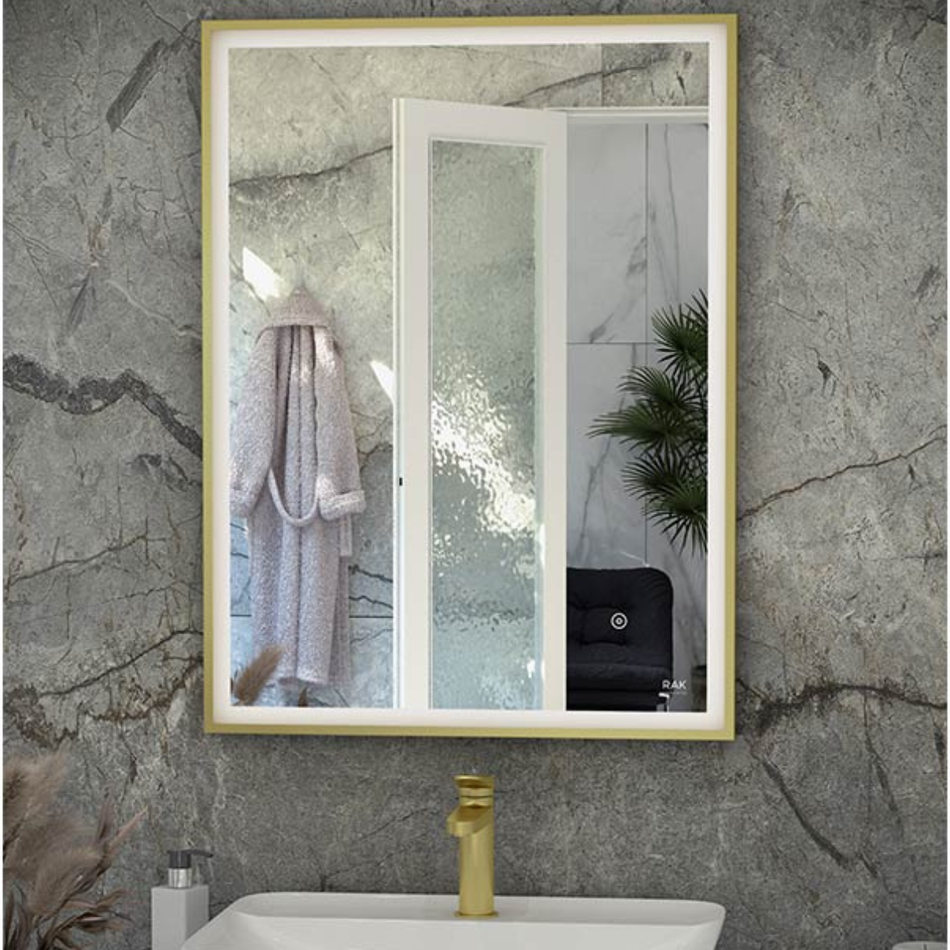 RAK Ceramics Art Square LED Illuminated Mirror (4 sizes, 4 colours)