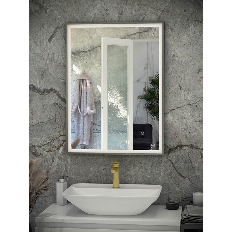 RAK Ceramics Art Sqaure LED Mirror (4 sizes, 4 colours) - Brand New Bathrooms