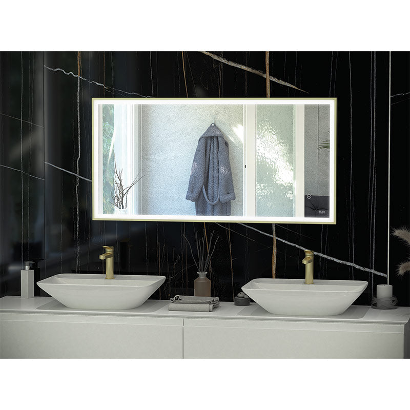 RAK Ceramics Art Sqaure LED Mirror (4 sizes, 4 colours) - Brand New Bathrooms