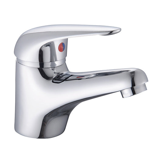 RAK Ceramics Basic Monobloc Basin Mixer Tap & Click Clack Waste (1 size, Chrome) - Brand New Bathrooms