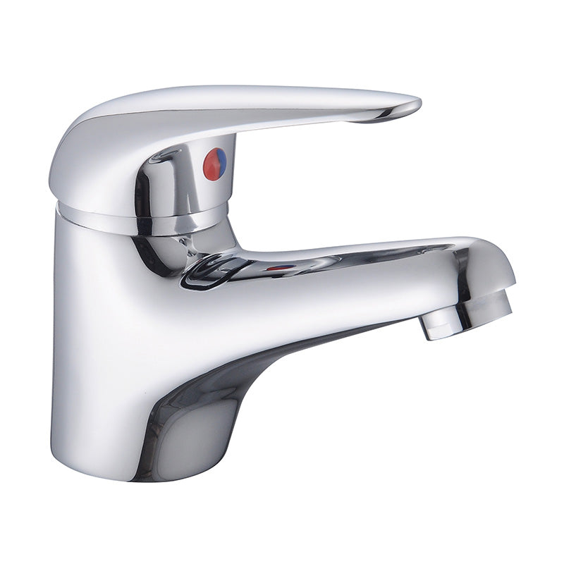 RAK Ceramics Basic Monobloc Basin Mixer Tap & Click Clack Waste (1 size, Chrome) - Brand New Bathrooms