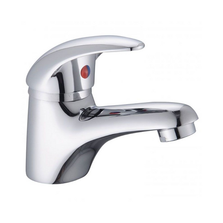 RAK Ceramics Basic Mini Mono Basin Mixer Tap (1 size, Chrome) - Brand New Bathrooms