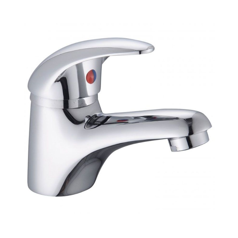 RAK Ceramics Basic Mini Mono Basin Mixer Tap (1 size, Chrome) - Brand New Bathrooms