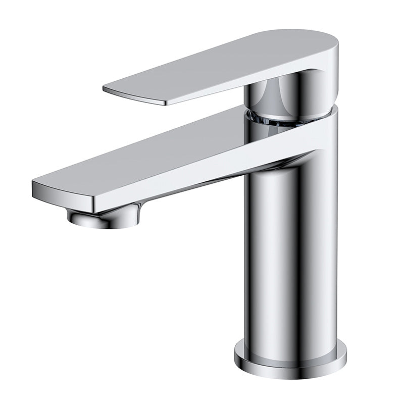 RAK Ceramics Blade Mono Basin Mixer with Clicker Waste (1 size, Chrome) - Brand New Bathrooms
