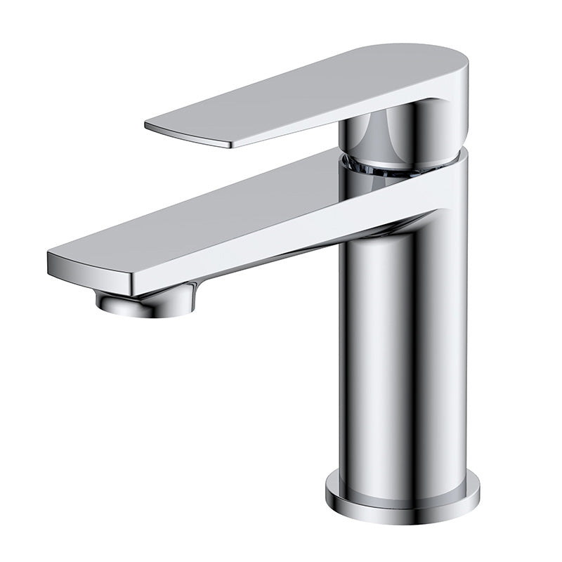 RAK Ceramics Blade Mini Mono Basin Mixer with Clicker Waste (1 size, Chrome) - Brand New Bathrooms