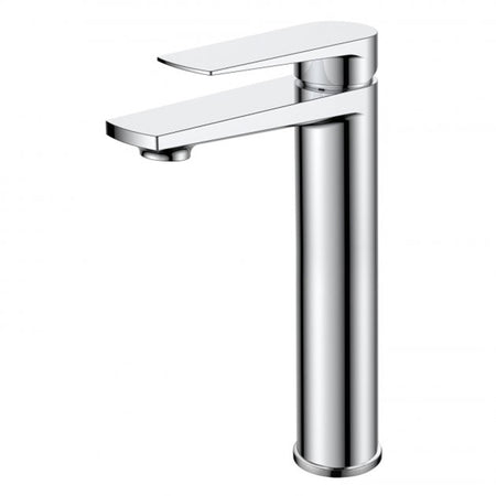 RAK Ceramics Blade Tall Mono Basin Mixer (No Waste) (1 size, Chrome) - Brand New Bathrooms