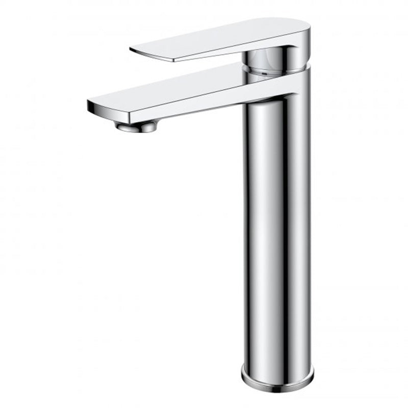 RAK Ceramics Blade Tall Mono Basin Mixer (No Waste) (1 size, Chrome) - Brand New Bathrooms