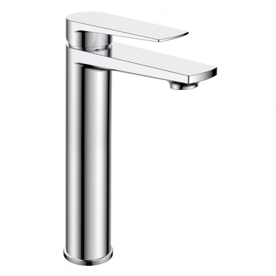 RAK Ceramics Blade Tall Mono Basin Mixer (No Waste) (1 size, Chrome)