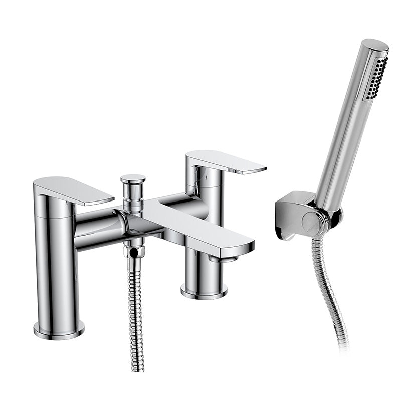RAK Ceramics Blade Bath Shower Mixer (1 size, Chrome) - Brand New Bathrooms
