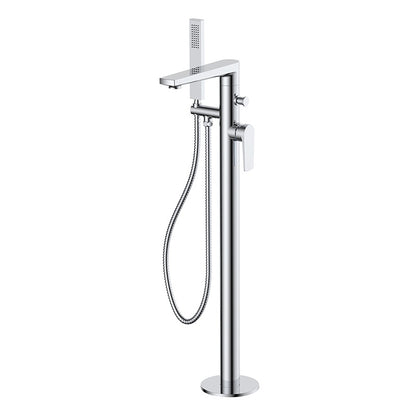 RAK Ceramics Blade Free Standing Bath Shower Mixer (1 size, Chrome) - Brand New Bathrooms