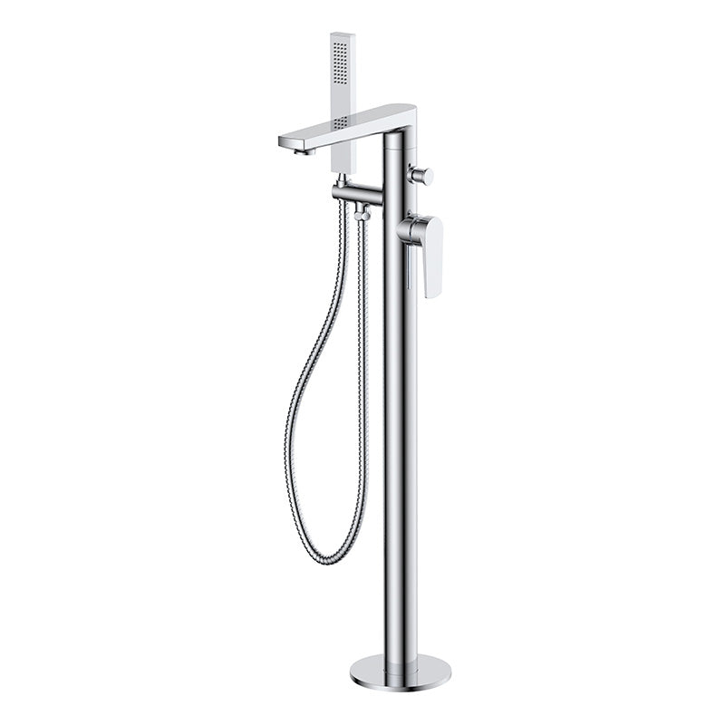 RAK Ceramics Blade Free Standing Bath Shower Mixer (1 size, Chrome) - Brand New Bathrooms