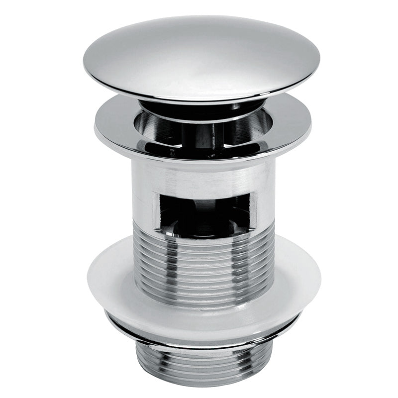 RAK Ceramics Click Clack Basin Waste (1 size, 2 types, Chrome) - Brand New Bathrooms