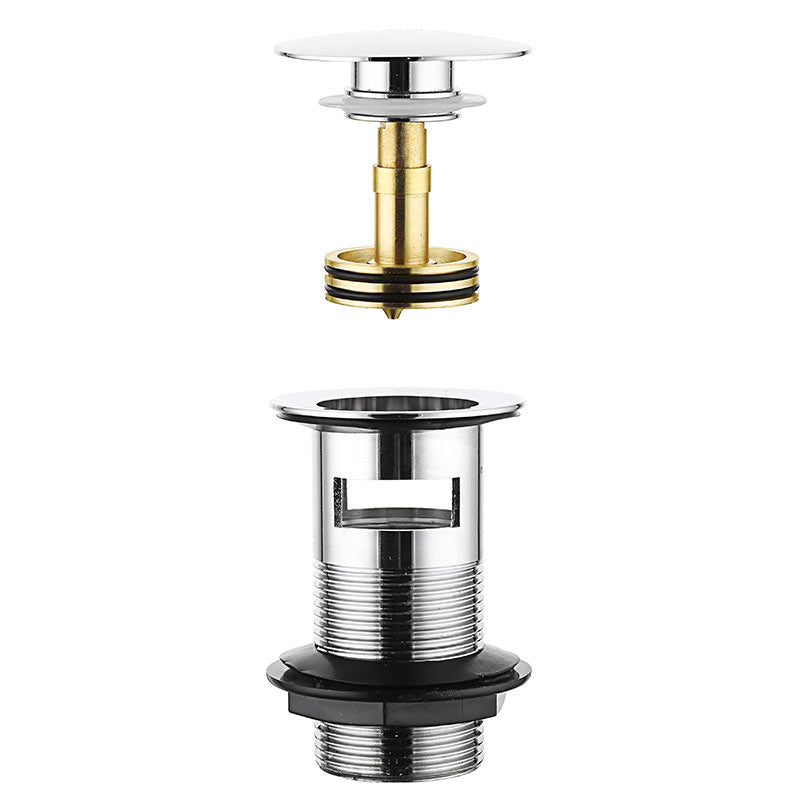 RAK Ceramics Deluxe Easy Clean Click Clack Waste Slotted (1 size, Chrome) - Brand New Bathrooms