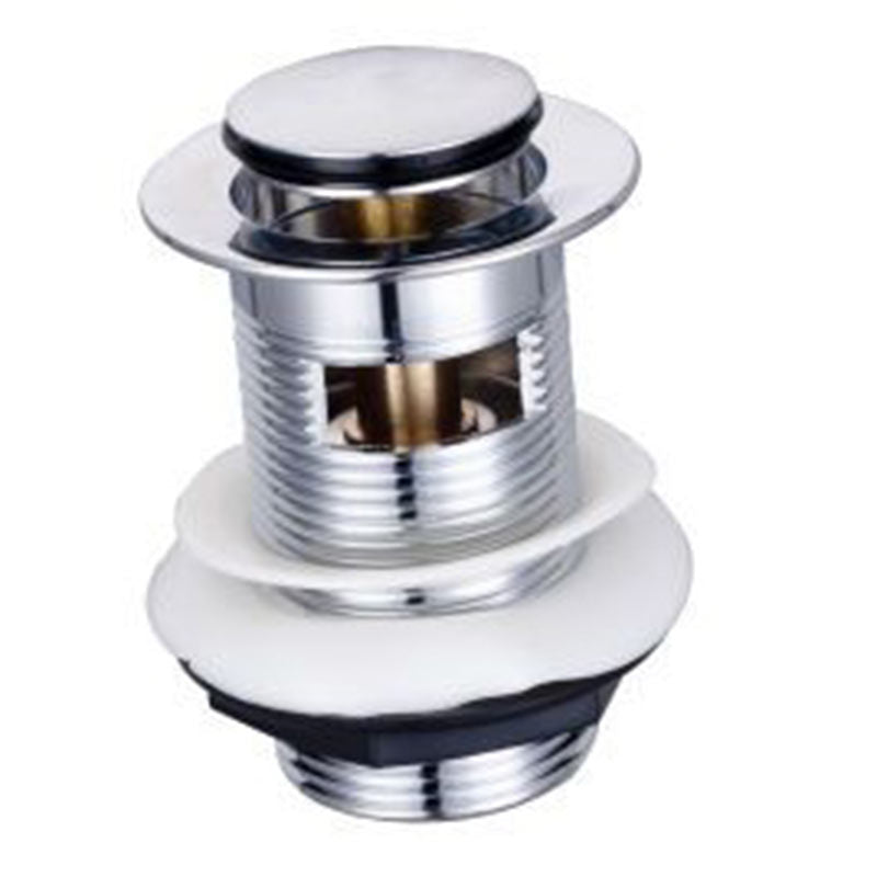 RAK Ceramics Central Click Clack Slotted Basin Waste (1 size, Chrome) - Brand New Bathrooms