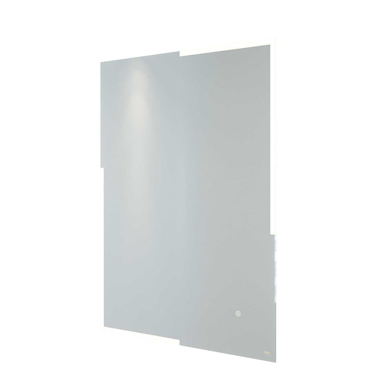 RAK Ceramics Citrine LED Illuminated Portrait Mirror w/demister Shavers Socket and Touch Sensor Switch (1 size, Mirror) - Brand New Bathrooms
