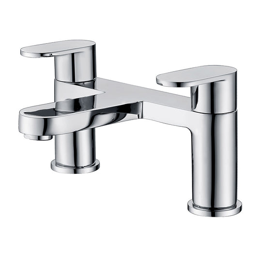 RAK Ceramics Compact Round Bath Filler (1 size, Chrome) - Brand New Bathrooms