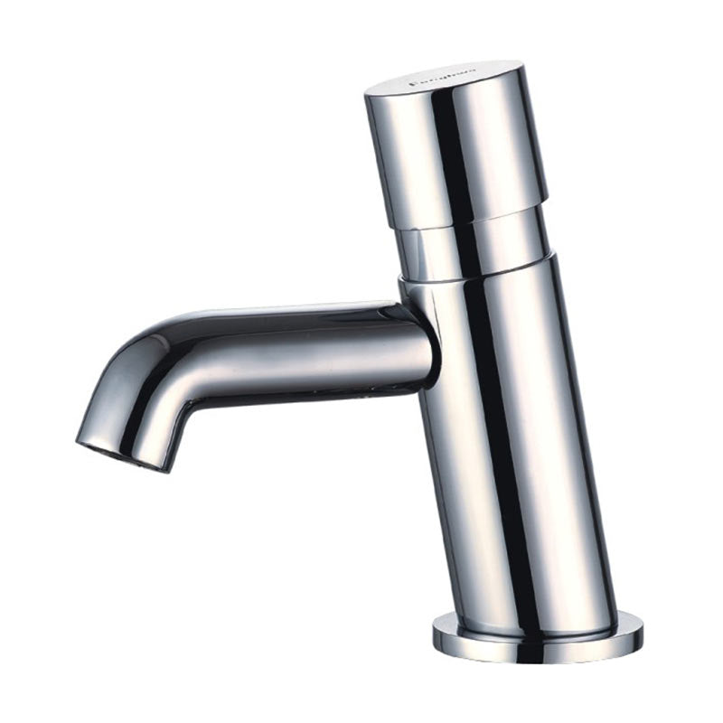 RAK Ceramics Compact Commercial Non-Concussive Basin Mixer Tap (1 size, Chrome) - Brand New Bathrooms