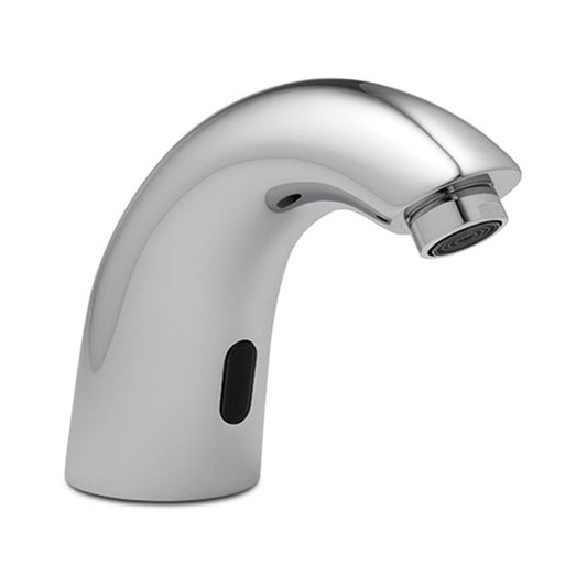 RAK Ceramics Compact Commercial Deck Mounted Curved Sensor Basin Tap (1 size, Chrome) - Brand New Bathrooms
