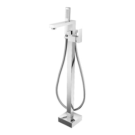 RAK Ceramics Cubis Freestanding Bath Shower Mixer (1 size, Chrome) - Brand New Bathrooms