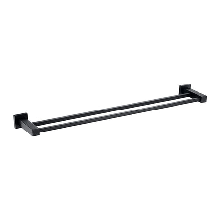 RAK Ceramics Cubis Double Towel Rail (1 size, 2 colours) - Brand New Bathrooms