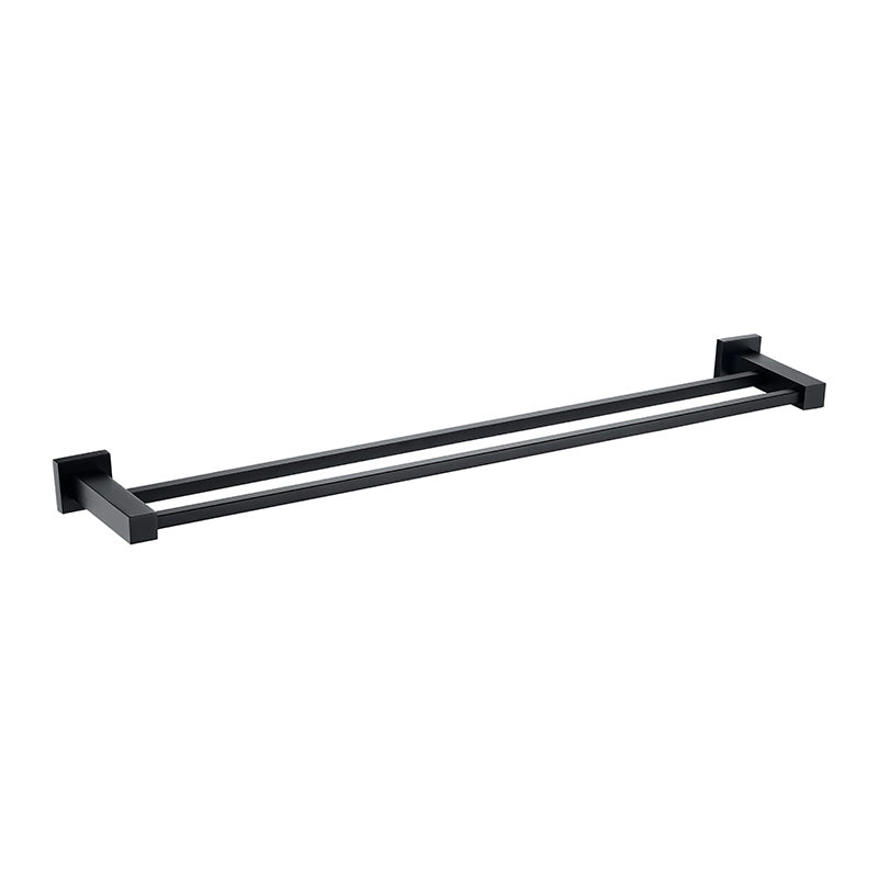 RAK Ceramics Cubis Double Towel Rail (1 size, 2 colours) - Brand New Bathrooms