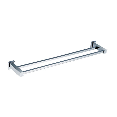 RAK Ceramics Cubis Double Towel Rail (1 size, 2 colours) - Brand New Bathrooms