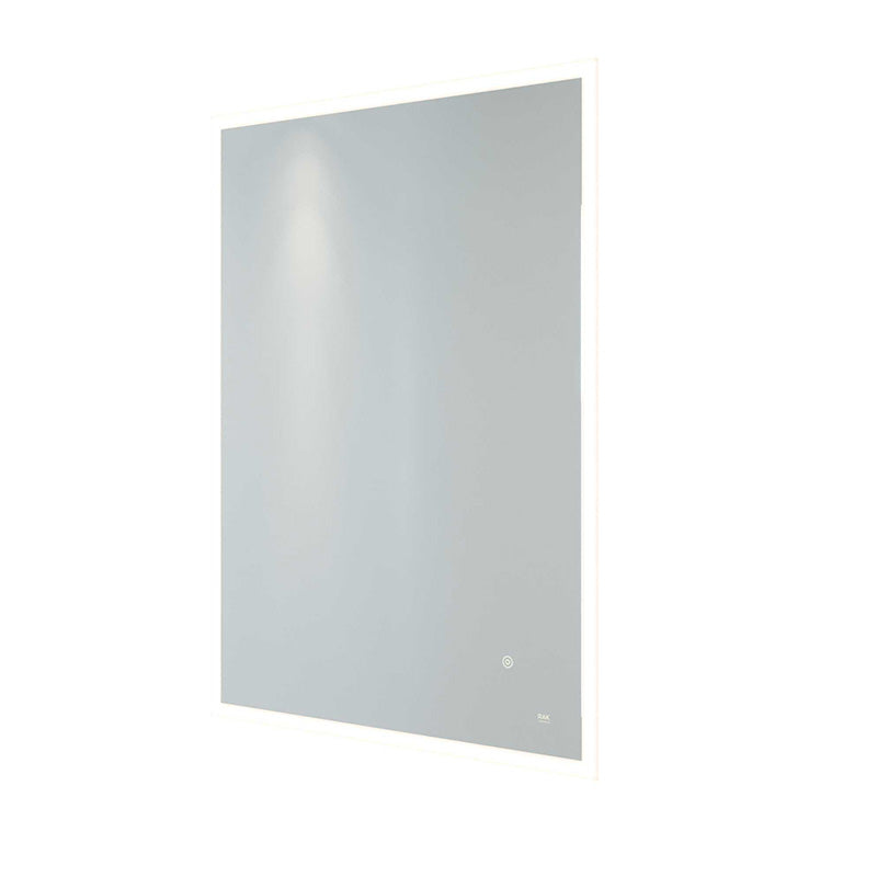 RAK Ceramics Cupid LED Illuminated Portrait Mirror Demister Shavers Socket and Touch Sensor Switch (2 sizes, Mirror) - Brand New Bathrooms